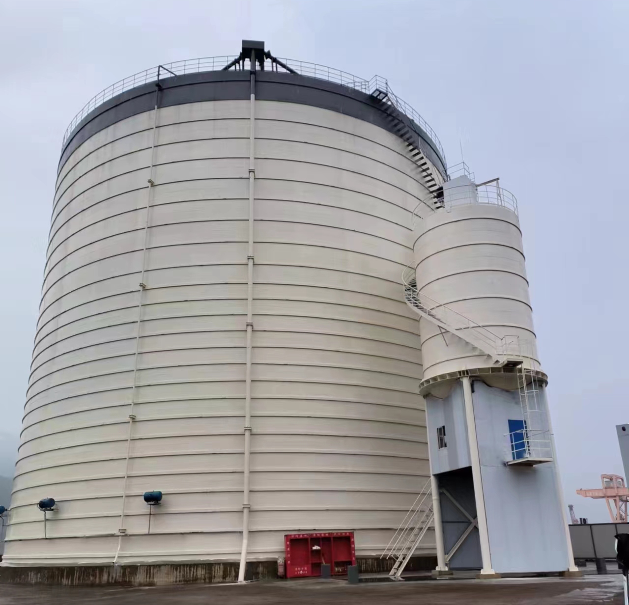 渝北10万吨水泥钢板库