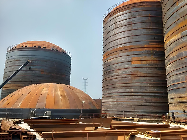 渝北焦粉钢板仓